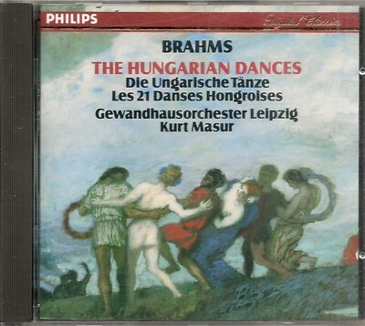 #ad Brahms: The Hungarian Dances CD Jun 1984 Philips Free Shipping $16.95