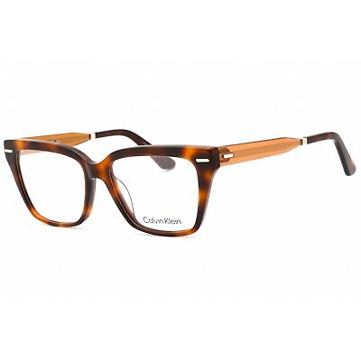 #ad Calvin Klein Women#x27;s Eyeglasses Tortoise Plastic Frame Clear Lens CK22539 240