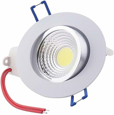 #ad Dimmable COB LED Downlight Recessed Ceiling Lights For Home improvement $5.99