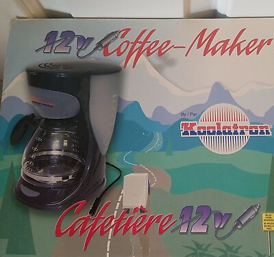 #ad KOOLATRON 12v Coffee Maker 10 Cup Car Truck Camper Boat Plug in NIB Model PC 10