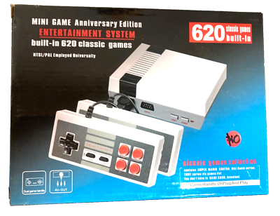 #ad Nintendo retro Mini Game Anniversary Edition Entertainment System 620 In 1
