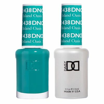 #ad DND Soak Off Gel Polish and Nail Lacquer 438 Island Oasis