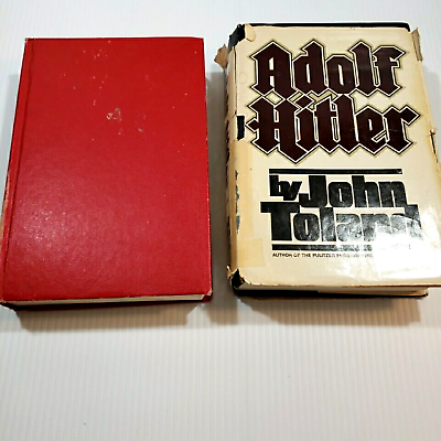 #ad Adolf Hitler by John Toland Volume I amp; II 1976 Book Club Edition HC WWII