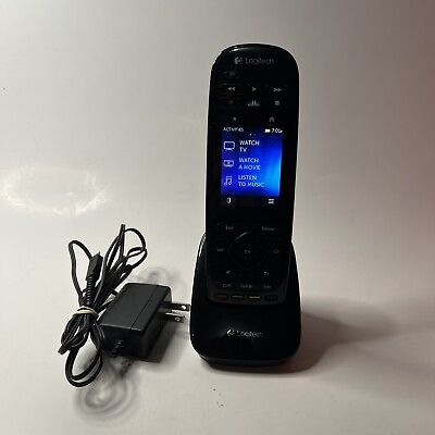 #ad Logitech Harmony Touch N R0006 remote with base and charger Tested And Working