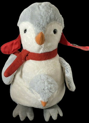 #ad Pier Imports Pebble The Penguin and Baby Plush Toy 12quot;