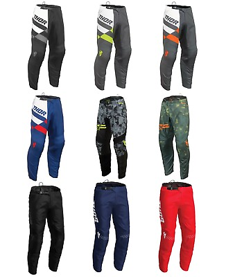 #ad Thor Sector Pants for MX Motocross Offroad Dirt Bike Riding Men#x27;s Sizes