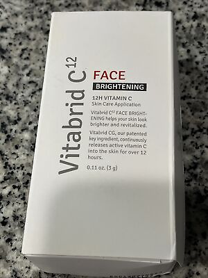 #ad NEW Vitabrid C12 Face Brightening Stabilized Vitamin C. 0.11 oz