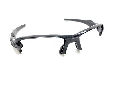 #ad Oakley Flak 2.0 OO9188 05 Black Half Rim Wrap Sunglasses Frames 59 12 133 USA