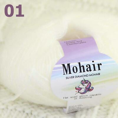 #ad AIPYARN Sale 1SkeinsX25g Soft Lace Crochet Acrylic Wool Mohair Hand Knit Yarn 01