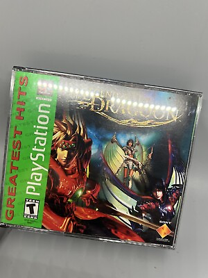 #ad The Legend of Dragoon PlayStation 1 2000 CIB Tested