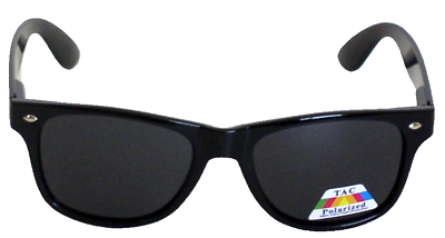 #ad 2x New Wayfarrer design Sunglasses Black Gey Polarized