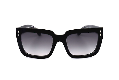 #ad NEW AUTHENTIC ISABEL MARANT Sunglasses IM 0005 S 807 Black 55mm RETRO WOMENS