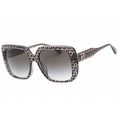 #ad Michael Kors Women#x27;s Sunglasses Pattern Black Mk Glitter Logo 0MK2183U 39588G