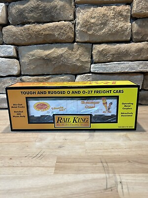 #ad MTH Rail King Isaly’s 40’ Modern Reefer Car 30 78208 Home of the Skyscraper Cone