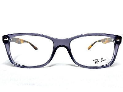 #ad NEW Ray Ban RB5228 5629 Womens Opal Grey Square Modern Eyeglasses Frames 53 17