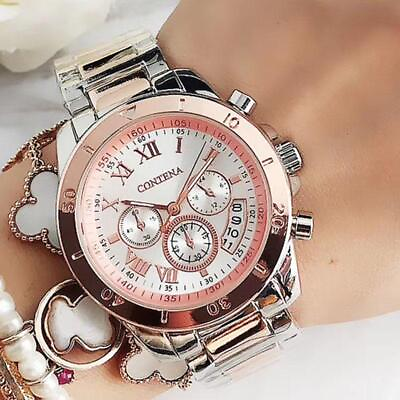 #ad Beautiful Luxury Watches Women Fashion Creative Steel Bracelet Quartz Watches