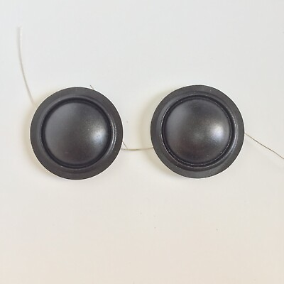 #ad 2 Replacement 1quot; Silk Dome Tweeter Diaphragm For Speaker Repair 8Ω Opposite Wire