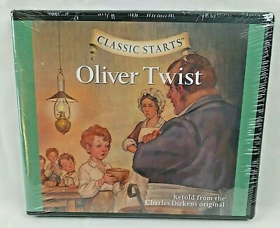 #ad NEW Classic Starts Oliver Twist Audio CD By Charles Dickens Kid Stories Fables