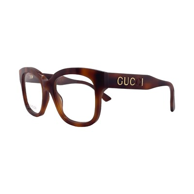 #ad #ad DEFECT Gucci GG1155O Havana Brown Women#x27;s Eyeglasses Frames 51mm 19mm 140mm