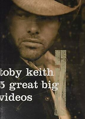 #ad Toby Keith 5 Great Big Videos DVD DVD VERY GOOD