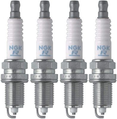 #ad NGK 4 Pack of Genuine OEM Replacement Spark Plugs ZFR5F 4PK