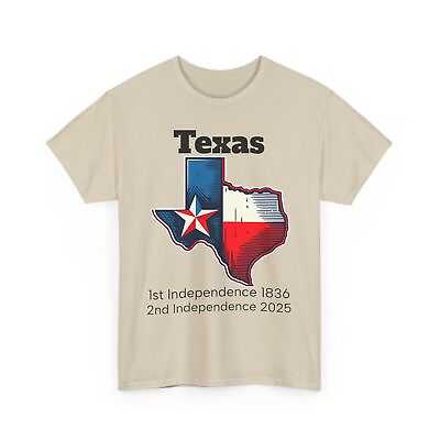 #ad T shirt Texas Independence Secede Freedom Choose Color Free Shipping Included