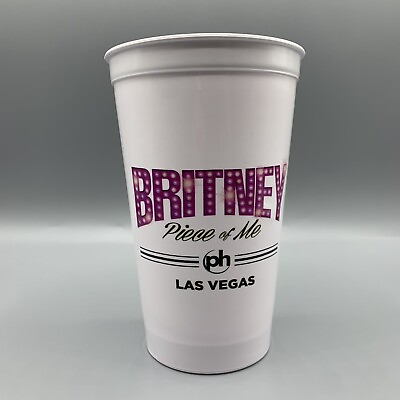 #ad Britney Spears Piece of Me Tour Cup Las Vegas Residency
