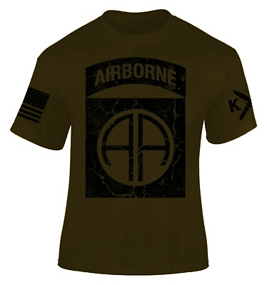 #ad 82nd Airborne Division T shirt I Patriot I Paratrooper I Veteran I All American