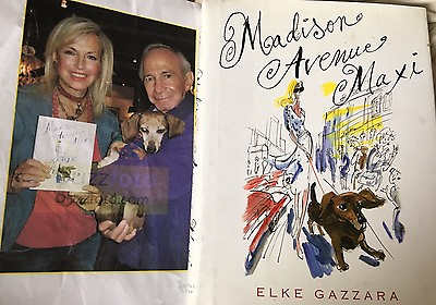 #ad Madison Avenue Maxi The Dog By Elke Gazarra Ben Gazarra#x27;s Wife NEW