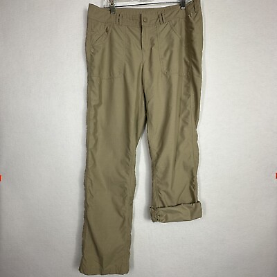 #ad The North Face Horizon 2.0 Convertible Pants 12 Dune Beige Hiking Outdoors $15.00
