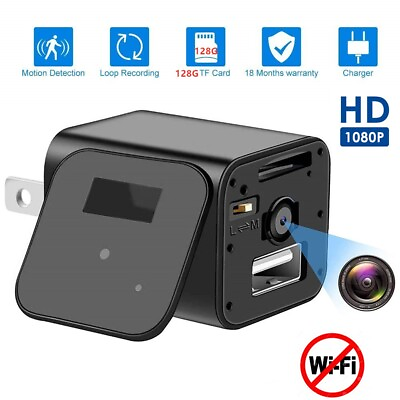 #ad 1080HD Mini Hidden Spy Cam Motion Detection Home Security Surveillance Camera