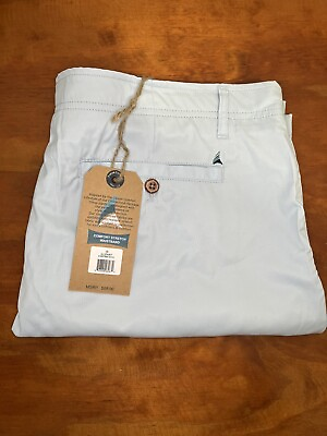 #ad Tailor Vintage Shorts Mens 38 Canaan Slim Fit Blue Stretch Chino Greenwich $88