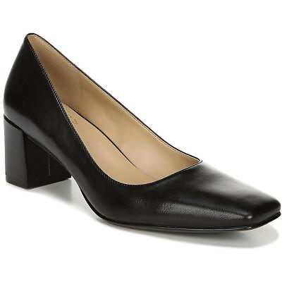 #ad Naturalizer Womens Karina Black Leather Pumps Shoes 5.5 Medium BM BHFO 5573