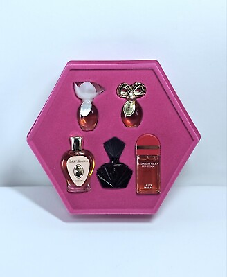 #ad Petite Parfumerie 5 Piece Mini Set Chloe Elizabeth Taylor Evyan Arden $62.95