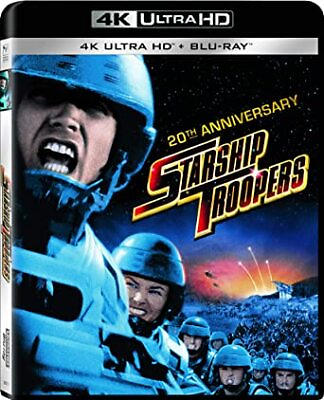 #ad New Starship Troopers 20th Anniversary Digital 4K Blu ray Digital