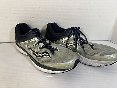 #ad Saucony Mens Guide ISO S20415 1 Gray Blue Running Shoes Sneakers Size 13