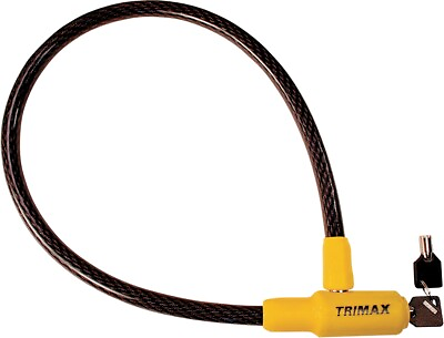 #ad Trimax Trimaflex Max Security Braided Cable with Keyed Cable Lock TQ1532 TQ1532