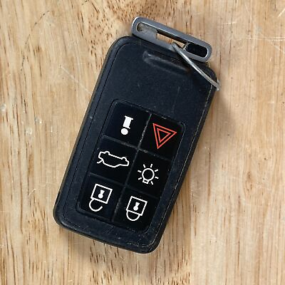#ad Volvo 5WK49266 Black 6 Button 902MHz Smart Keyless Transmitter Remote Key Fob