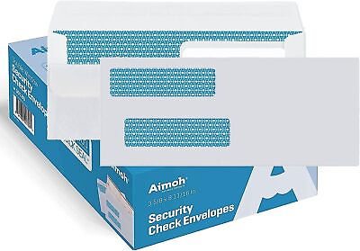 #ad #8 Double Window Flip amp; Seal Security Envelopes Security Tinted 30108