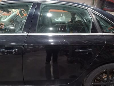 #ad 2013 A4 Audi Left Driver Side Rear Door Assembly Color: Black Lz9y