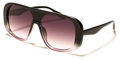 #ad Womens Sunglasses Oval Shield 52 MM Retro 90#x27;s Vintage Style Flat Top Modern $9.78