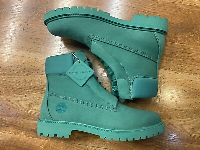 #ad Timberland Women#x27;s 6 Inch Premium Boots Waterproof Medium Green A5XX7