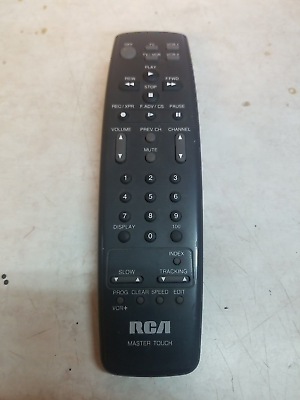 #ad RCA Master Touch Remote Control; 221319; Tested
