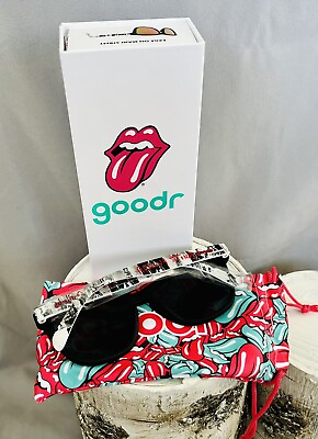 #ad NIB Goodr EXILE ON MAIN STREET OG English Rolling Stones Running RARE Sunglasses