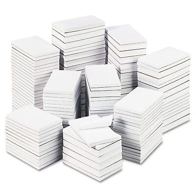 #ad UNIVERSAL Bulk Scratch Pads Unruled 3 x 5 White 180 100 Sheet Pads Carton 35623 $38.69