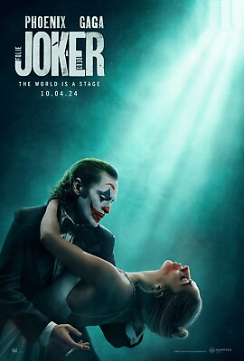 #ad Joker: Folie à Deux 2024OriginalDSRolled Adv One Sheet 27quot; × 40” Joker 2