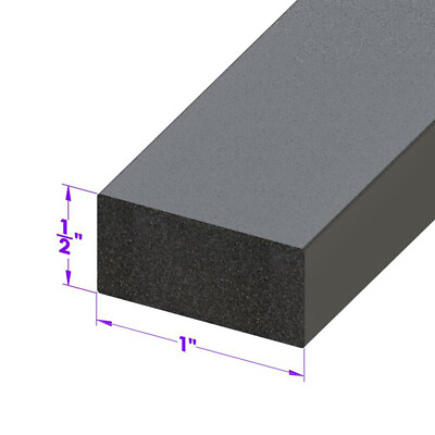 #ad Trunk and Universal Seal Black Sponge 1quot; Wide X 1 2quot; Thick; LP 58 B