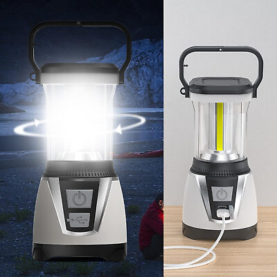 #ad 80000 LM Rechargeable Adventure LED Camping Lantern for Emergency Hurricane Lamp