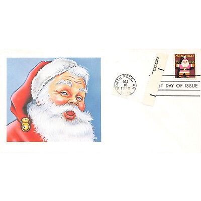 #ad First Day Cover Santa Claus North Pole AK Oct 18 1979