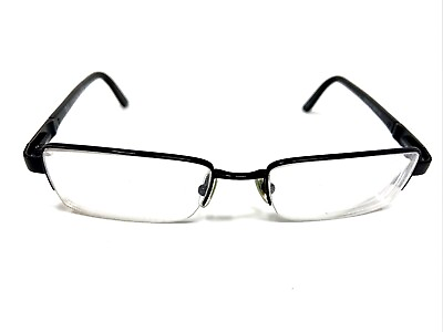 #ad Ray Ban Eyeglasses Frame RB8616 1017 52 18 140 Black Half Rimless :425